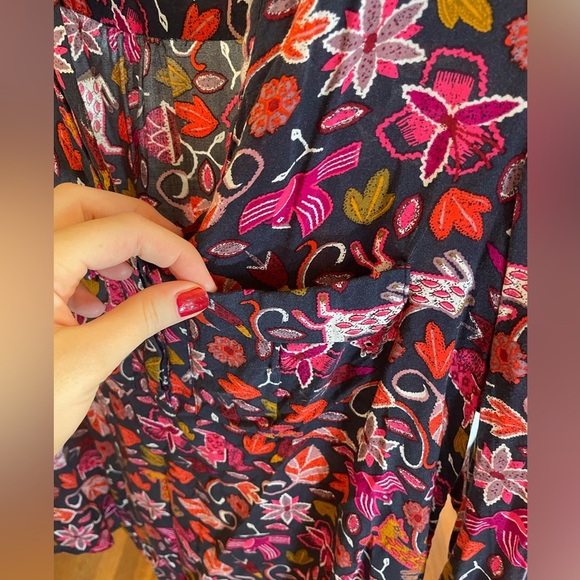 Maeve Blouse Size 2 Colorful Pattern - Picture 4 of 5